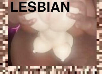 Lesbian licking asshole & Slapping Ass orgasm.Lesbians sex