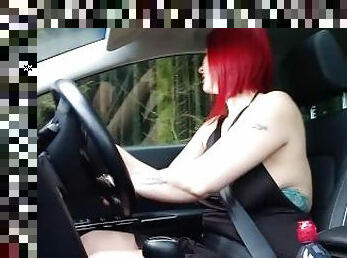 Out in my Car for Cum