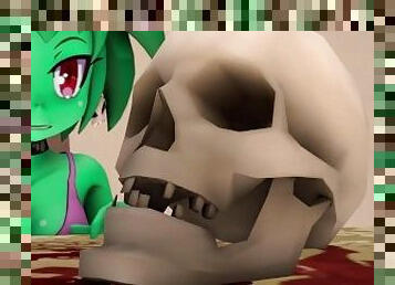 Shantae vs Nega the Vampire - FUTANARI [3D-SFM][BY-Legoguy9875]