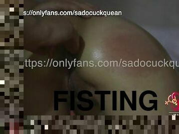 fisting, sprøjte, anal, hardcore, bdsm, fetish, bondage, lille-tiny, klub, realitet