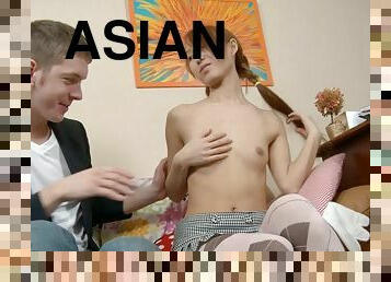 Adorable asian teen gets fucked dumb in HD Asian se video