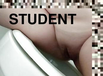 asiatisk, badning, fisse-pussy, student, skønheder, teenager, creampie, snæver, fetish, solo