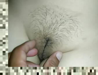 cul, poilue, amateur, ejaculation-interne, point-de-vue, philippine, brunette