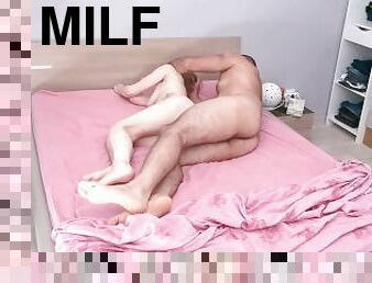 gammal, orgasm, fitta-pussy, amatör, mogen, milf, hemmagjord, mamma, creampie, första-gången