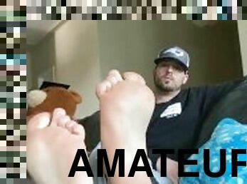 White Guy Foot Show