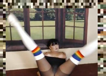 buntut, payu-dara-besar, pantyhose, amateur, milfs, hitam, seluar-dalam, fetish, putih, nylon