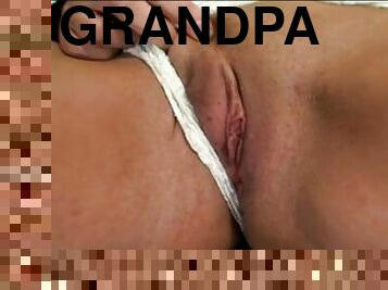 Teen banged by dirty old grandpa