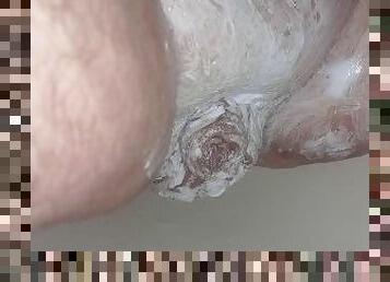 Chubby shave litle clit and squirt like a girl