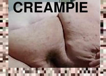 gemuk-fat, vagina-pussy, creampie-ejakulasi-di-dalam-vagina-atau-anus-dan-keluarnya-tetesan-sperma, wanita-gemuk-yang-cantik, sperma, berair