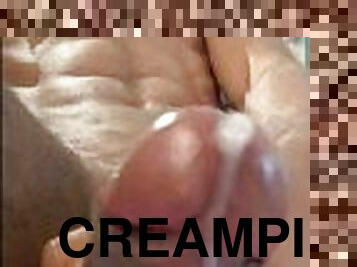 hot man masturbating until he cums a lot of cum