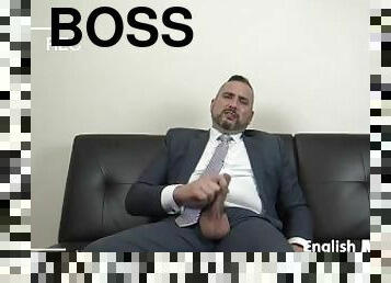 Suited Boss demotes you for having a small penis and humiliates you PREVIEW