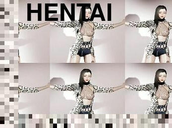 asia, pantat, anal, jepang, animasi, jenis-pornografi-animasi, 3d, bokong, korea, menggoda