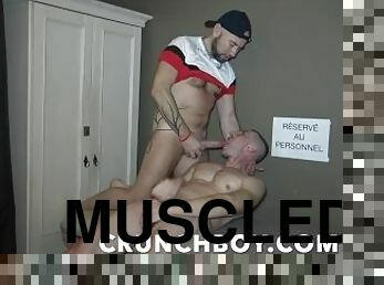 Jess royan fucked muscle straight mlitary worker for fun Crunchboy porn