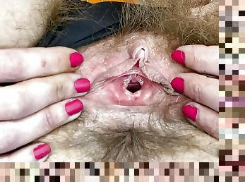 Homemade Pussy Gaping Compilation Hairy Bush