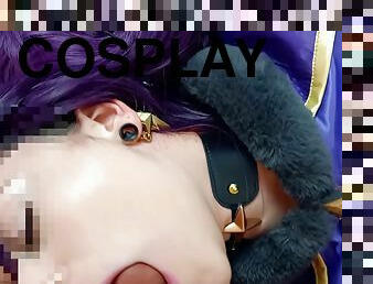 Mona De Genshin Impact Se Fait Baiser Dur Et Gicle ( Cosplay ) - Kawaicouple