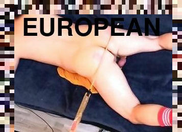 bdsm, slave, europeisk, euro, sofa, motorsykkel, fetisj, bondage, spanking