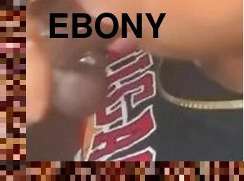 Ebony teen thot