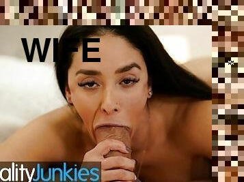 Reality Junkies - Luscious Sheena Ryder & Her Wife Need Sperm So Brad Newman Cums Inside Her