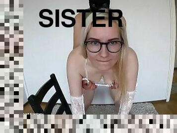 Fucking stepsister for the last time before her wedding