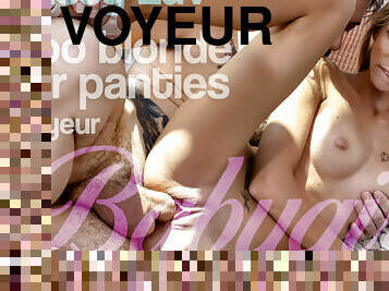 Too Blonde For Panties - Voyeur