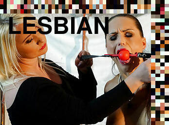 Barbara Beiber & Lilith Lee in Lilith Lee And Barbara The Submissive Ballgagger - KINK