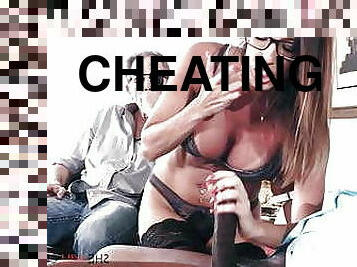 Cheating wife fucks bbc cuckold