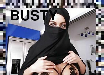 Busty Arabic Teen Violates Her Religion Pov