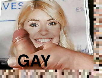 Holly Willoughby cum tribute 125