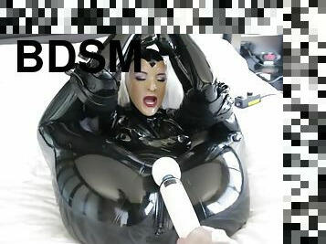 bdsm, bundet, latex, solo