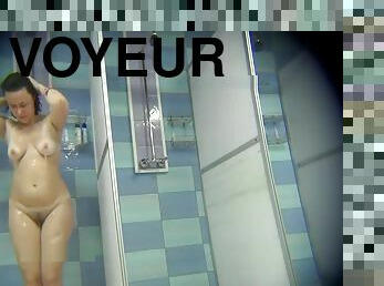 Real voyeur videos from a public showers