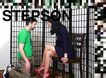 Mom Ballbusting StepSon