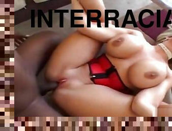 Juicy Sara Jay having an interracial fun