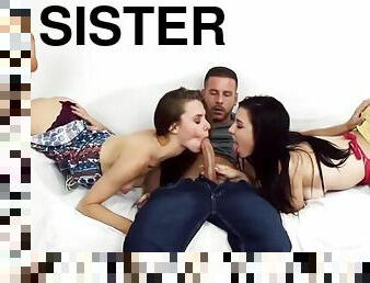 Jealous Sisters Threesome