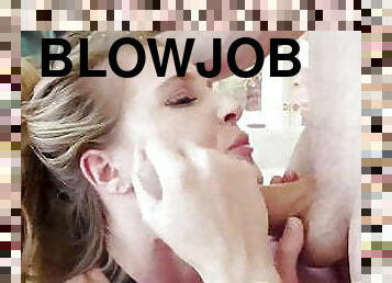 blowjob-seks-dengan-mengisap-penis, penis-besar, sperma, ditindik, menjijikkan, pengisapan