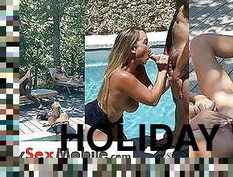 Amazing holiday orgy with sexy French girls  - MySexMobile