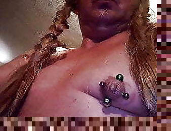 CAROLASMIT - FINAL RESULT - PIGTAILS SISSY EXTREME - PIERCED