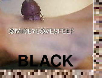 זין-ענק, בין-גזעי, הומוסקסואל, שחור, כפות-הרגליים, אמריקאי, עבודת-רגל