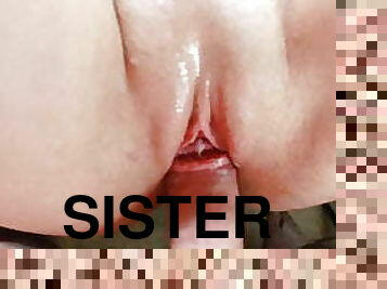 Stuck not too deep in stepsister