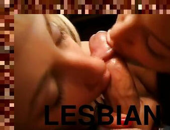 Lesbian 69ing and cocksucking