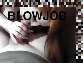 Blowjob.. und rote Haare anwichsen