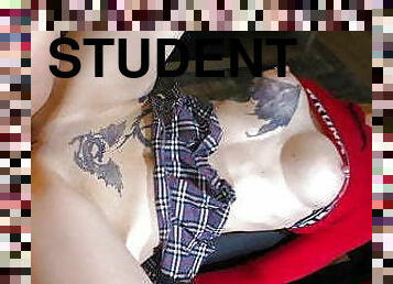 studentesse, giovanissime, scopate, brutali, tatuaggi, ruvidi