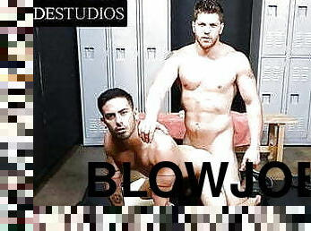 PrideStudios - Latin Hunk Helped With Workout Stretching