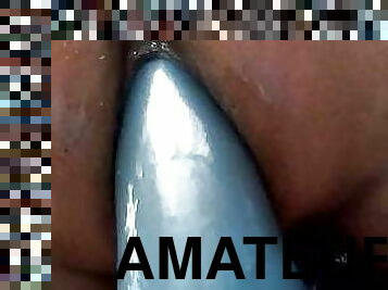 payudara-besar, besar-huge, waria-shemale, amatir, anal, mainan, sudut-pandang, teransang, alat-mainan-seks, latex