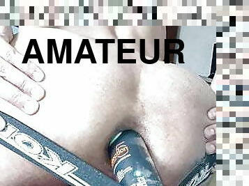 delgada, amateur, anal, juguete, gay, webcam