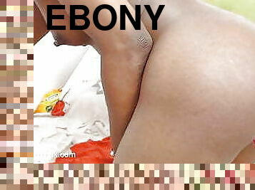 Ebony Winks Asshole