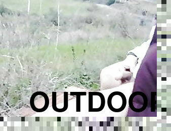 Outdoor my dick in nature not hard