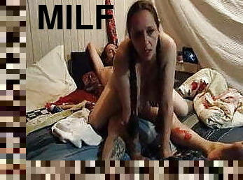 Check My MILF Biker babe fucking BF