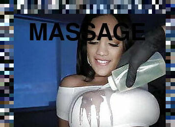Sexy Latina Alina Belle Gets Deep Tissue Sexual Massage 