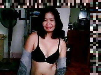 asiatique, gros-nichons, masturbation, amateur, lesbienne, milf, bikini, philippine, cougar