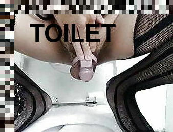 Sissy toilet cam